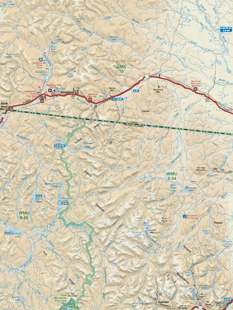 Backroad Mapbooks NOBC107 Cassiar - Northern BC Topo digital map