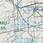Backroad Mapbooks NOBC112 Thinahtea Lake - Northern BC Topo digital map