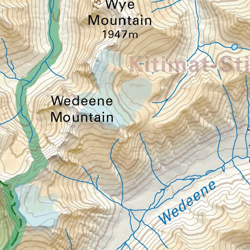 Kit Mat Map NOBC18 Kitimat - Northern BC Map by Backroad Mapbooks | Avenza Maps