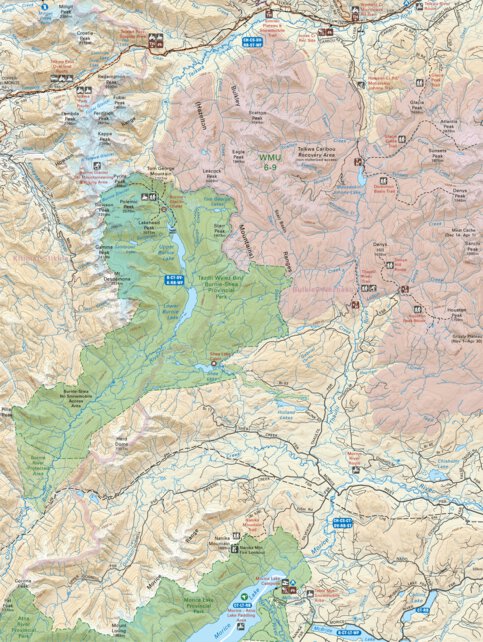 Howson Mapp NOBC20 Howson Peak - Northern BC Map by Backroad Mapbooks | Avenza Maps