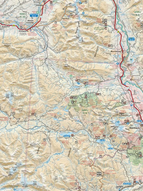 NOBC35 Witset (Moricetown) - Northern BC Topo Preview 1