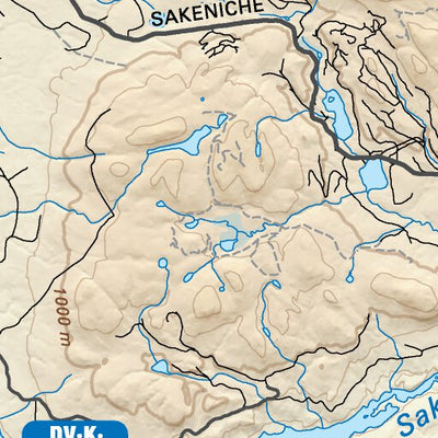 Backroad Mapbooks NOBC37 Topley Landing - Northern BC Topo digital map