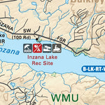 Backroad Mapbooks NOBC39 Inzana Lake - Northern BC Topo digital map