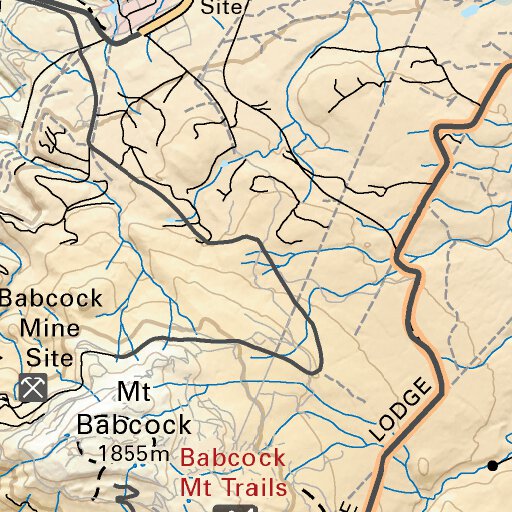 Humber Ridge Bc Map NOBC44 Tumbler Ridge - Northern BC Map by Backroad Mapbooks | Avenza Maps