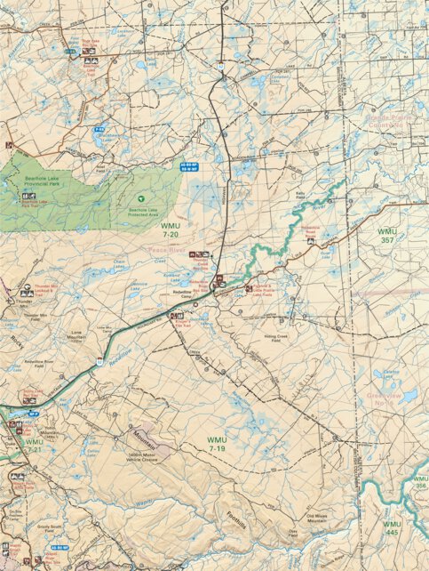 NOBC45 Redwillow River - Northern BC Map by Backroad Mapbooks | Avenza Maps