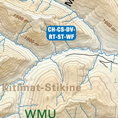 Backroad Mapbooks NOBC48 Cranberry Junction - Northern BC Topo digital map