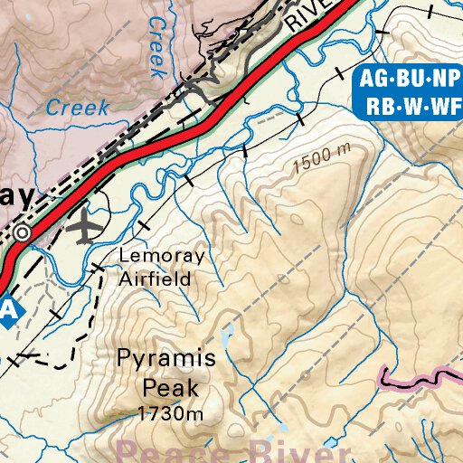 NOBC56 Pine Pass - Northern BC Map by Backroad Mapbooks | Avenza Maps