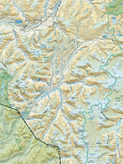 Backroad Mapbooks NOBC74 Granduc - Northern BC Topo digital map