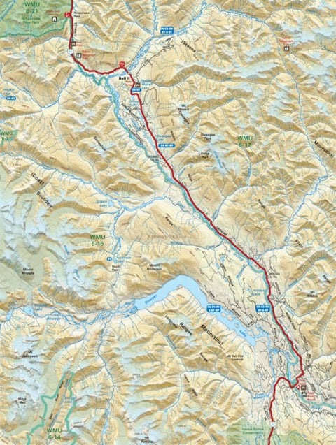 Backroad Mapbooks NOBC75 Bell-Irving River - Northern BC Topo digital map