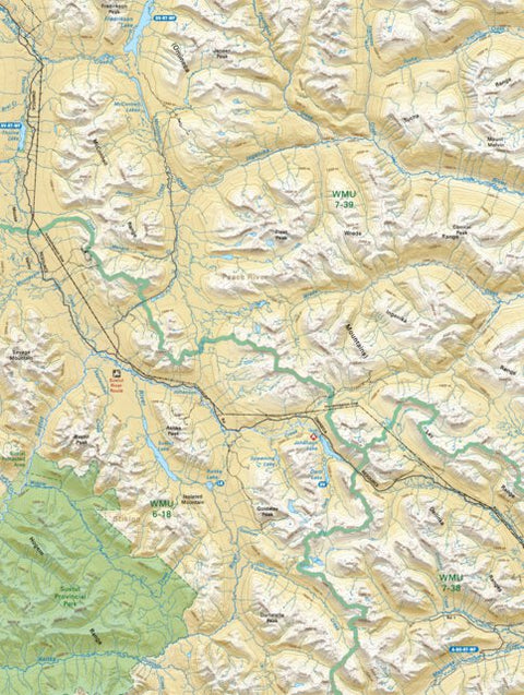 Backroad Mapbooks NOBC79 Omineca Resource Road - Northern BC Topo digital map