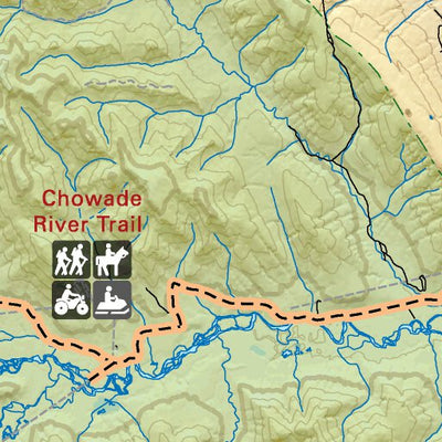 Backroad Mapbooks NOBC83 Halfway River - Northern BC Topo digital map