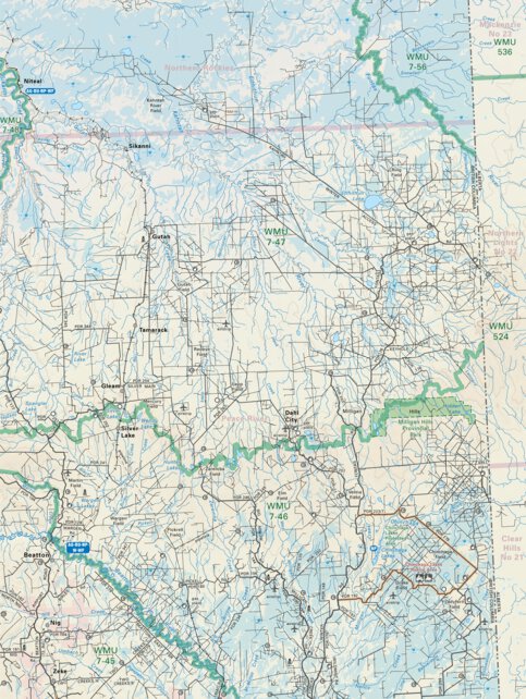 NOBC94 Beatton - Northern BC Map by Backroad Mapbooks | Avenza Maps