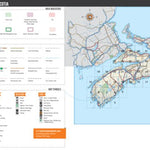 Backroad Mapbooks Nova Scotia Backroad Mapbooks - Map Legend digital map