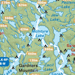 Backroad Mapbooks NWON02 Quetico Provincial Park - Northwestern Ontario Topo digital map