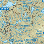 Backroad Mapbooks NWON04 Arrow Lake - Northwestern Ontario Topo digital map