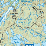 Backroad Mapbooks NWON09 Fort Frances - Northwestern Ontario Topo digital map