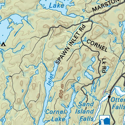 Backroad Mapbooks NWON10 Mine Centre - Northwestern Ontario Topo digital map