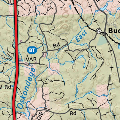 Backroad Mapbooks NWON15 Dog Lake - Northwestern Ontario Topo digital map