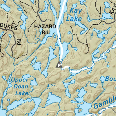 Backroad Mapbooks NWON25 Ignace - Northwestern Ontario Topo digital map
