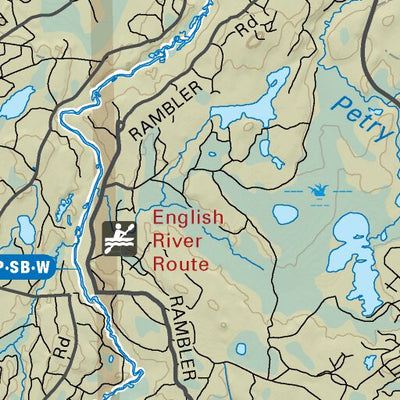 Backroad Mapbooks NWON26 English River - Northwestern Ontario Topo digital map