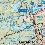 Backroad Mapbooks NWON45 Geraldton - Northwestern Ontario Topo digital map