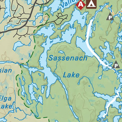Backroad Mapbooks NWON53 Allanwater Bridge - Northwestern Ontario Topo digital map