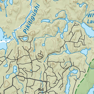 Backroad Mapbooks NWON55 Armstrong - Northwestern Ontario Topo digital map