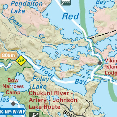 Backroad Mapbooks NWON61 Medicine Stone Lake - Northwestern Ontario Topo digital map