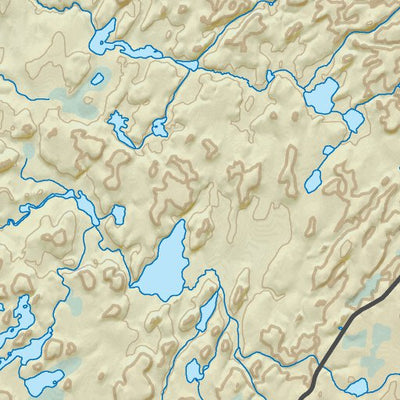 Backroad Mapbooks NWON61 Medicine Stone Lake - Northwestern Ontario Topo digital map