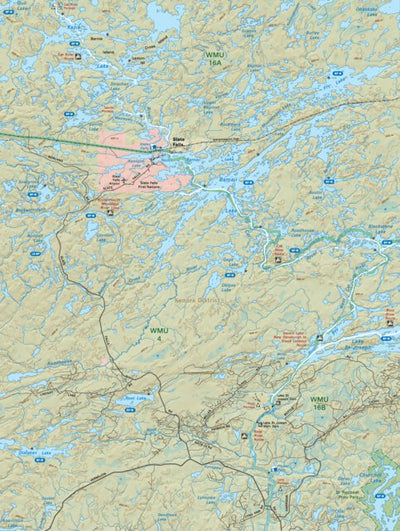 Backroad Mapbooks NWON65 Slate Falls - Northwestern Ontario Topo digital map