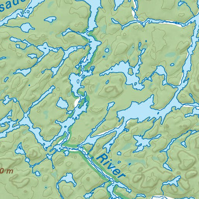 Backroad Mapbooks NWON68 Whitewater Lake - Northwestern Ontario Topo digital map