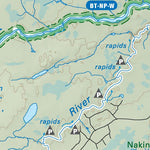 Backroad Mapbooks NWON73 Little Current River Provincial Park - Northwestern Ontario Topo digital map