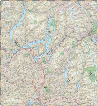 Backroad Mapbooks Okanagan North (Vernon, Salmon Arm, Revelstoke) Recreation Map digital map