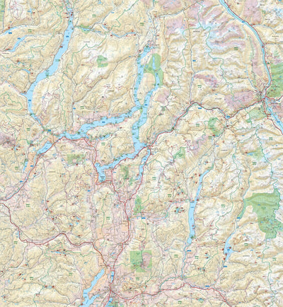 Okanagan North (Vernon, Salmon Arm, Revelstoke) Recreation Map 3rd Edition Preview 1
