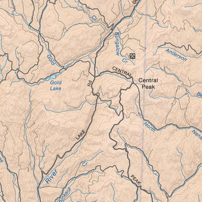 Backroad Mapbooks Okanogan Valley - Colville Forest West Recreation Map digital map