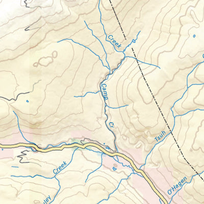 Backroad Mapbooks Peachland to Summerland Detour Map digital map