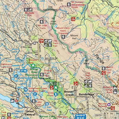 Port Alberni, Tofino (Vancouver Island) Recreation Map 3rd Edition Preview 3
