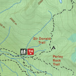 Backroad Mapbooks Rogers Pass Topo Map – Glacier National Park BC digital map