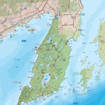 Sleeping Giant Provincial Park – Ontario Park Recreation Map Preview 1