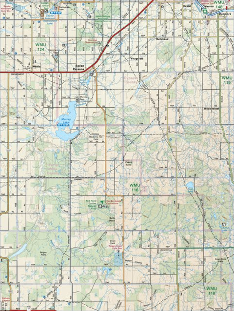Backroad Mapbooks SOAB16 Seven Persons - Southern Alberta Topo digital map