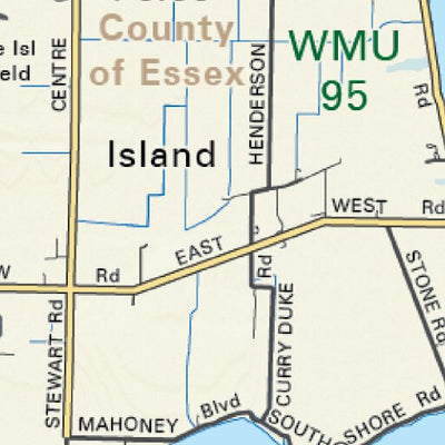 Backroad Mapbooks SOON05 Rondeau Park - Southern Ontario Topo digital map