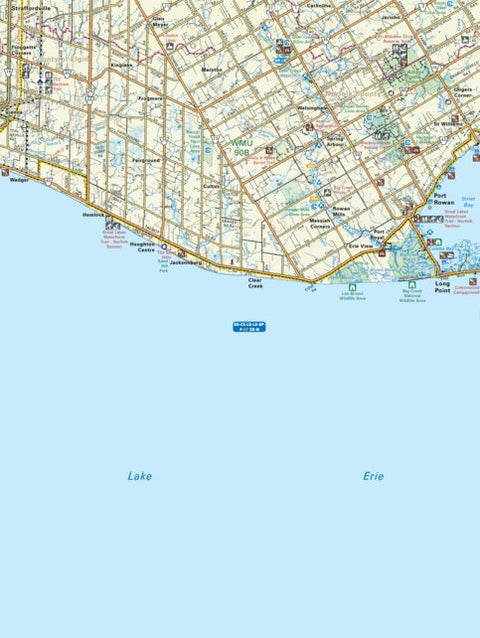 Backroad Mapbooks SOON11 Port Rowan - Southern Ontario Topo digital map