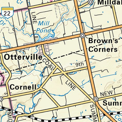 Backroad Mapbooks SOON18 Tillsonburg - Southern Ontario Topo digital map