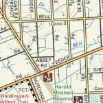 Backroad Mapbooks SOON21 Welland - Southern Ontario Topo digital map