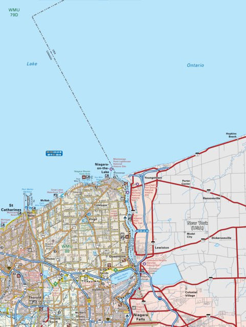 Backroad Mapbooks SOON31 Niagara-on-the-Lake – Southern Ontario Topo digital map