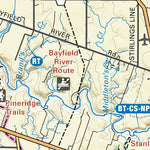 Backroad Mapbooks SOON32 Bayfeild - Southern Ontario Topo digital map