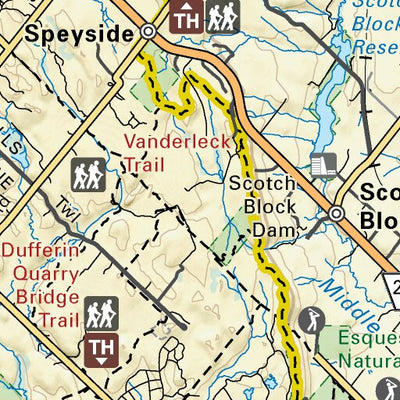Backroad Mapbooks SOON37 Burlington - Southern Ontario Topo digital map