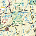 Backroad Mapbooks SOON56 Owen Sound - Southern Ontario Topo digital map