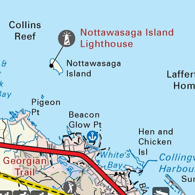 Backroad Mapbooks SOON58 Collingwood - Southern Ontario Topo digital map