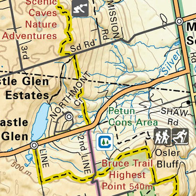 Backroad Mapbooks SOON58 Collingwood - Southern Ontario Topo digital map
